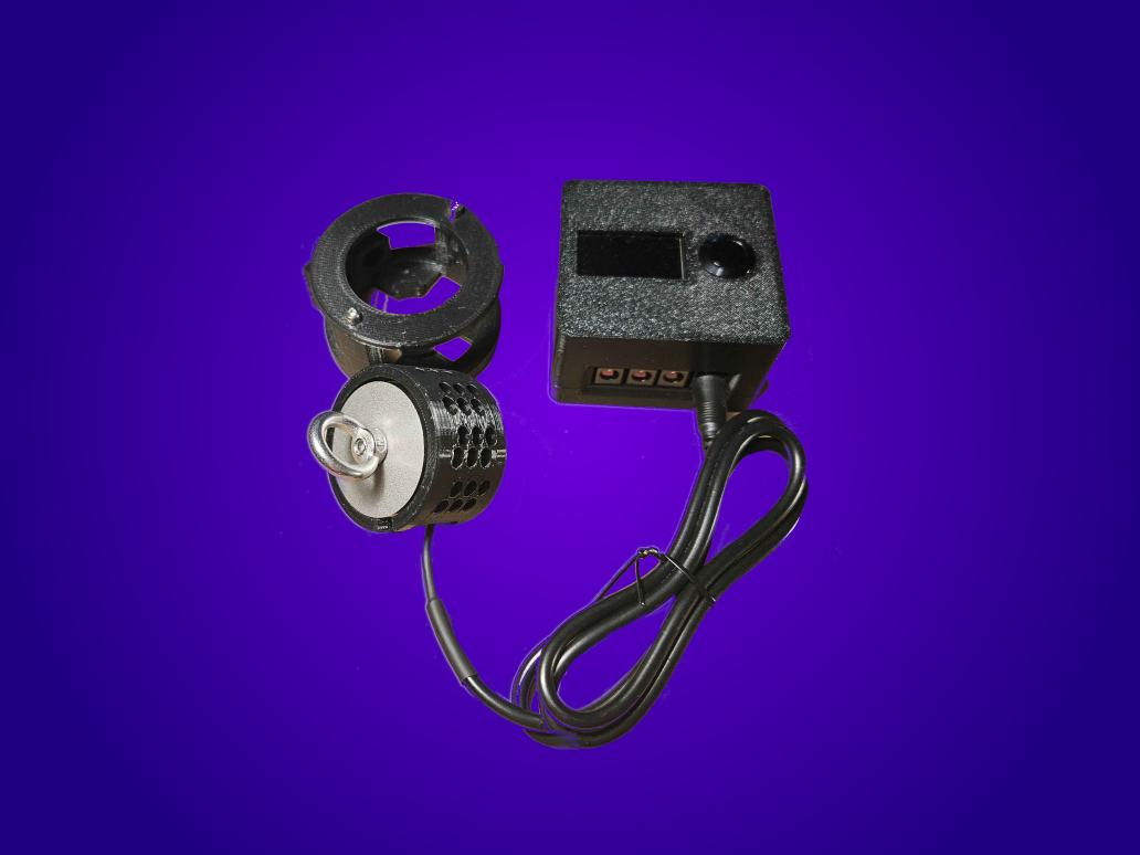 Assembled DegenShackles unit